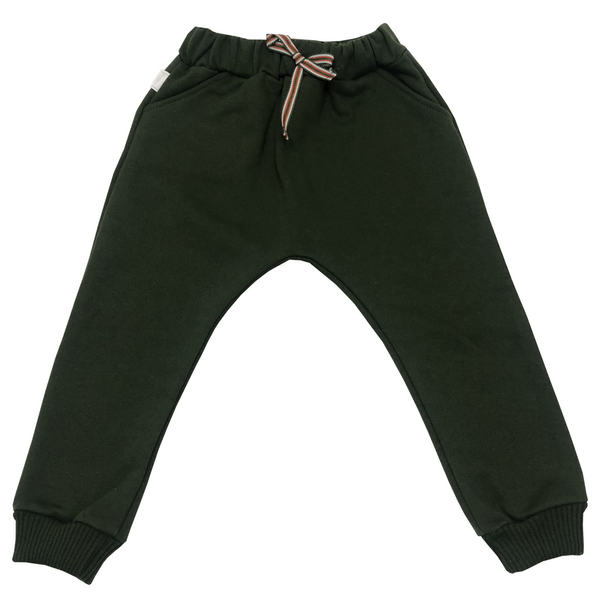 PANTALON FRANELA PO VERDE MILITAR 2901